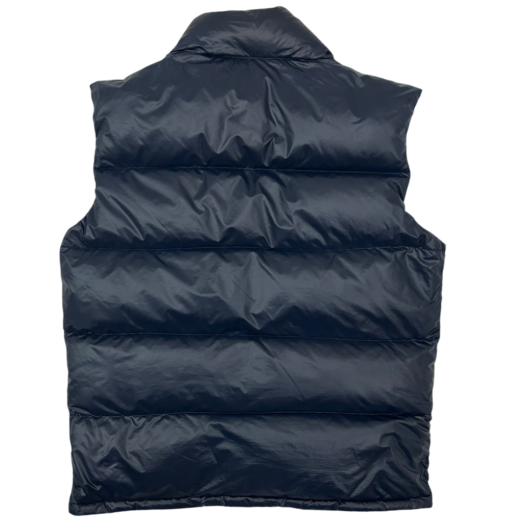 Prada Logo Appliqué Down Gilet Vest Navy (Size M)