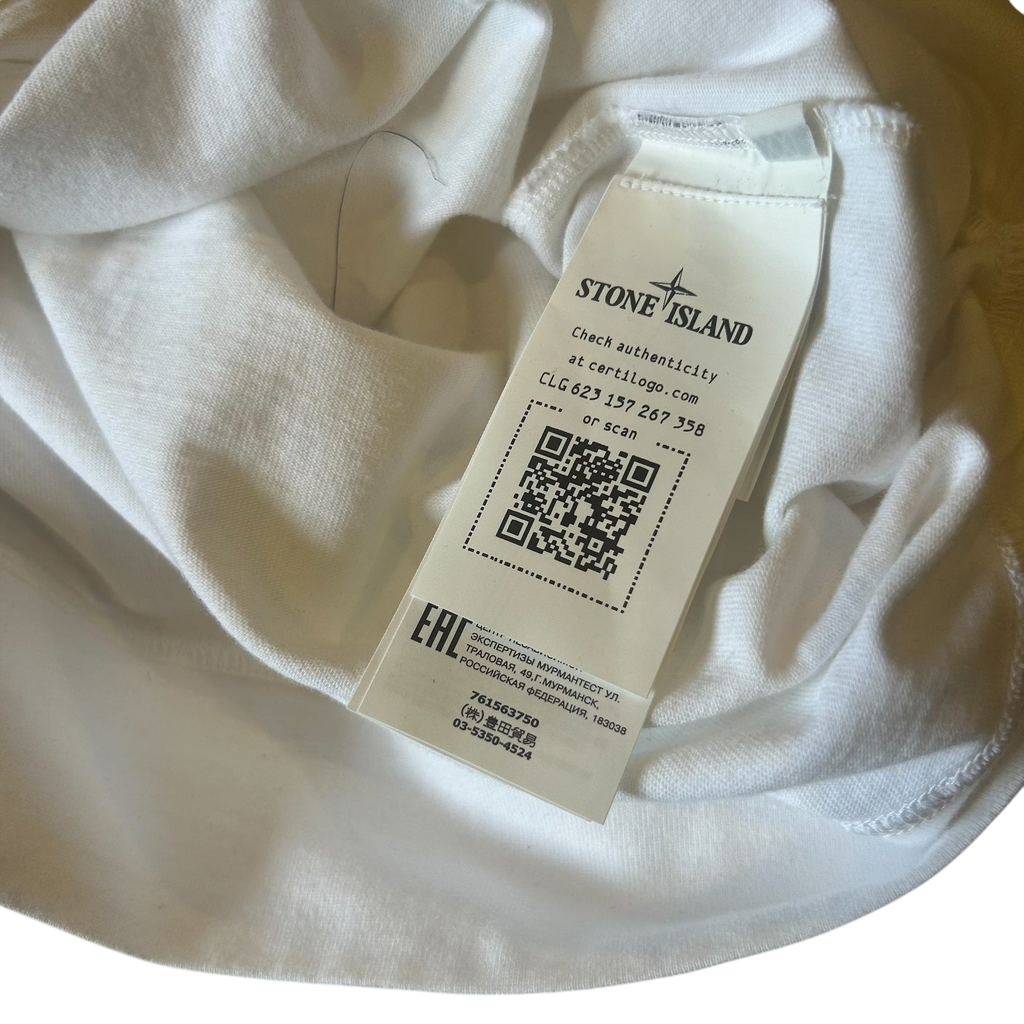 Stone Island Crewneck Sweater White (Fits XL/XXL)