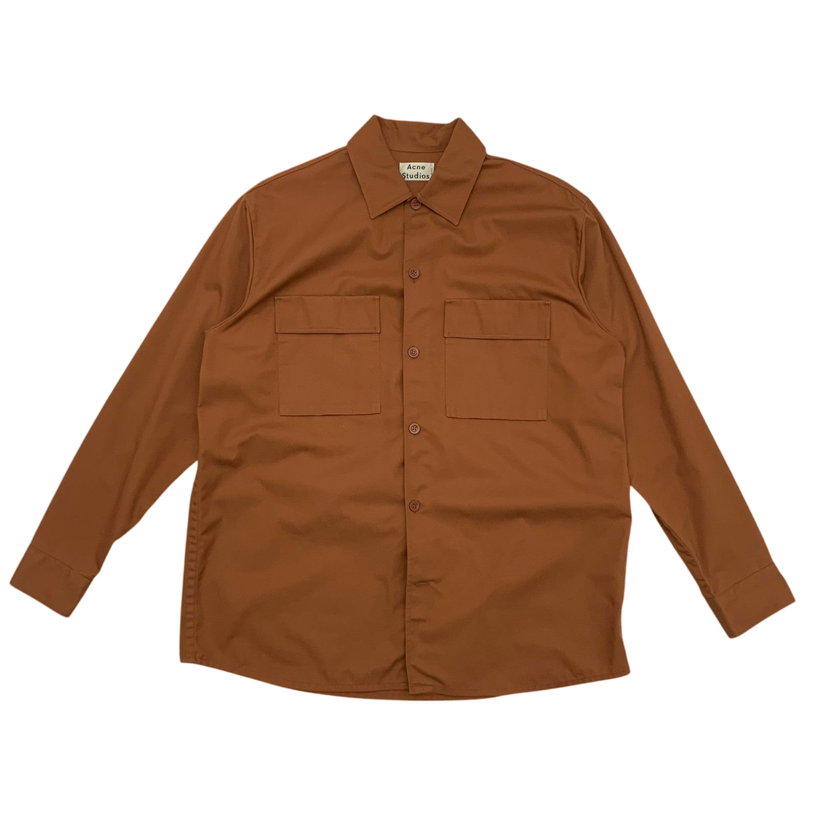 Acne Studios AW17 Houston Shirt Brown (Fits L-XL)