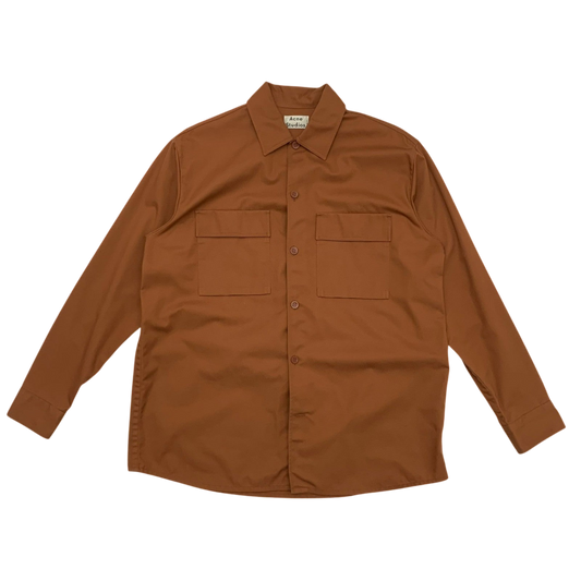 Acne Studios AW17 Houston Shirt Brown (Fits L-XL)