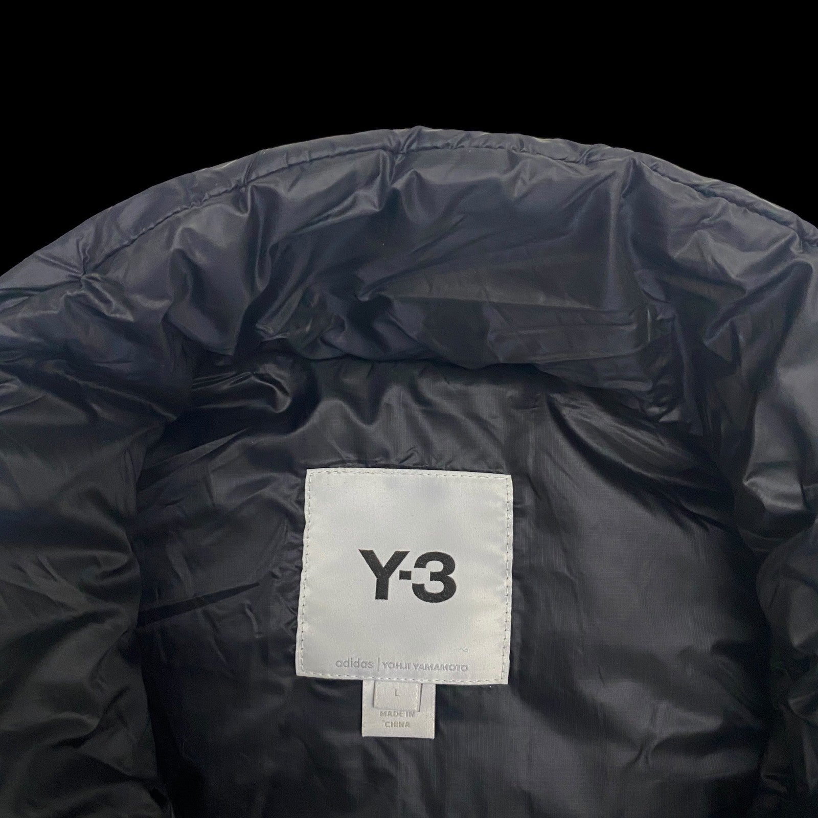 Y-3 CH3 Puffer Vest Black (Fits L-XL)
