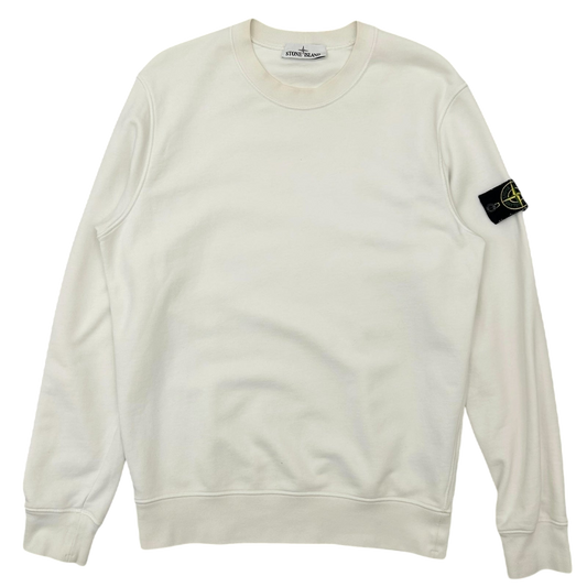 Stone Island Crewneck Sweater White (Fits M/L)