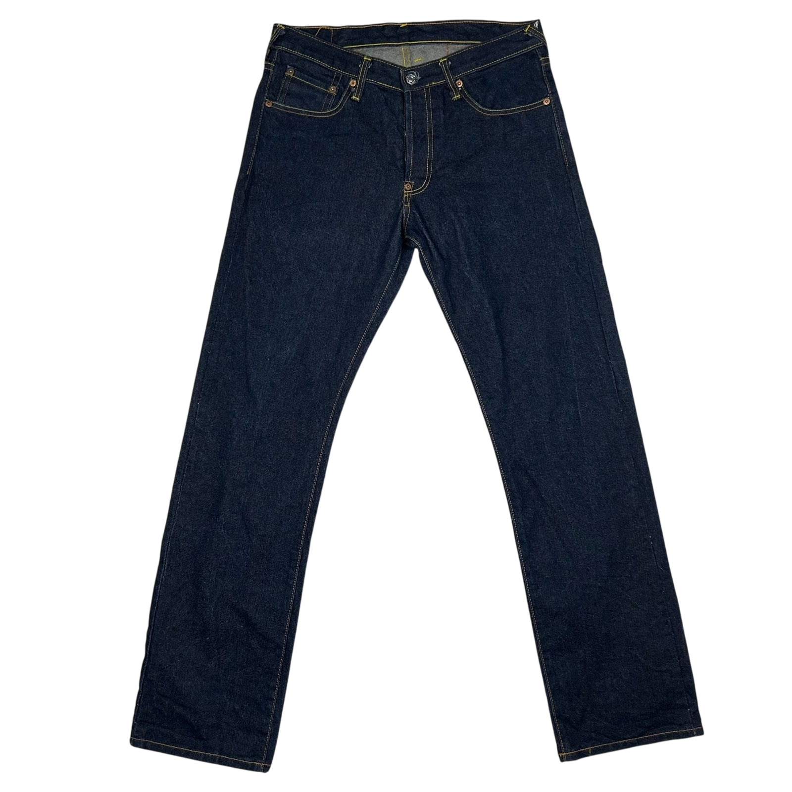 Vintage Evisu Red Daicock Logo Jeans (Fits 32")