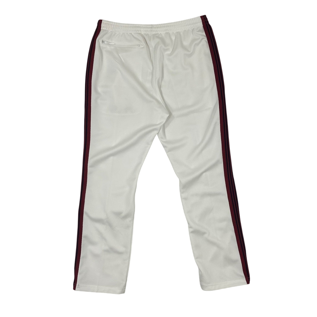 Needles Poly Smooth Track Pants White/Red/Purple (Size L)