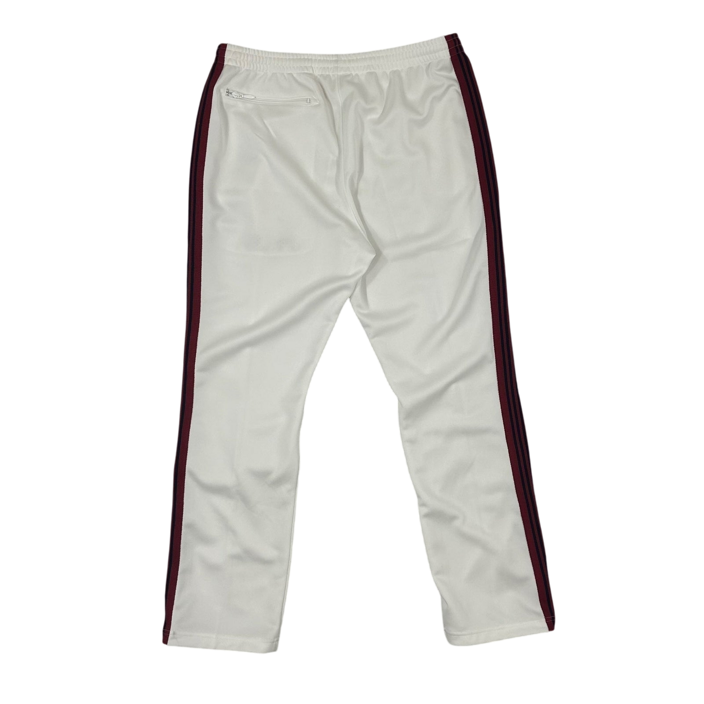 Needles Poly Smooth Track Pants White/Red/Purple (Size L)