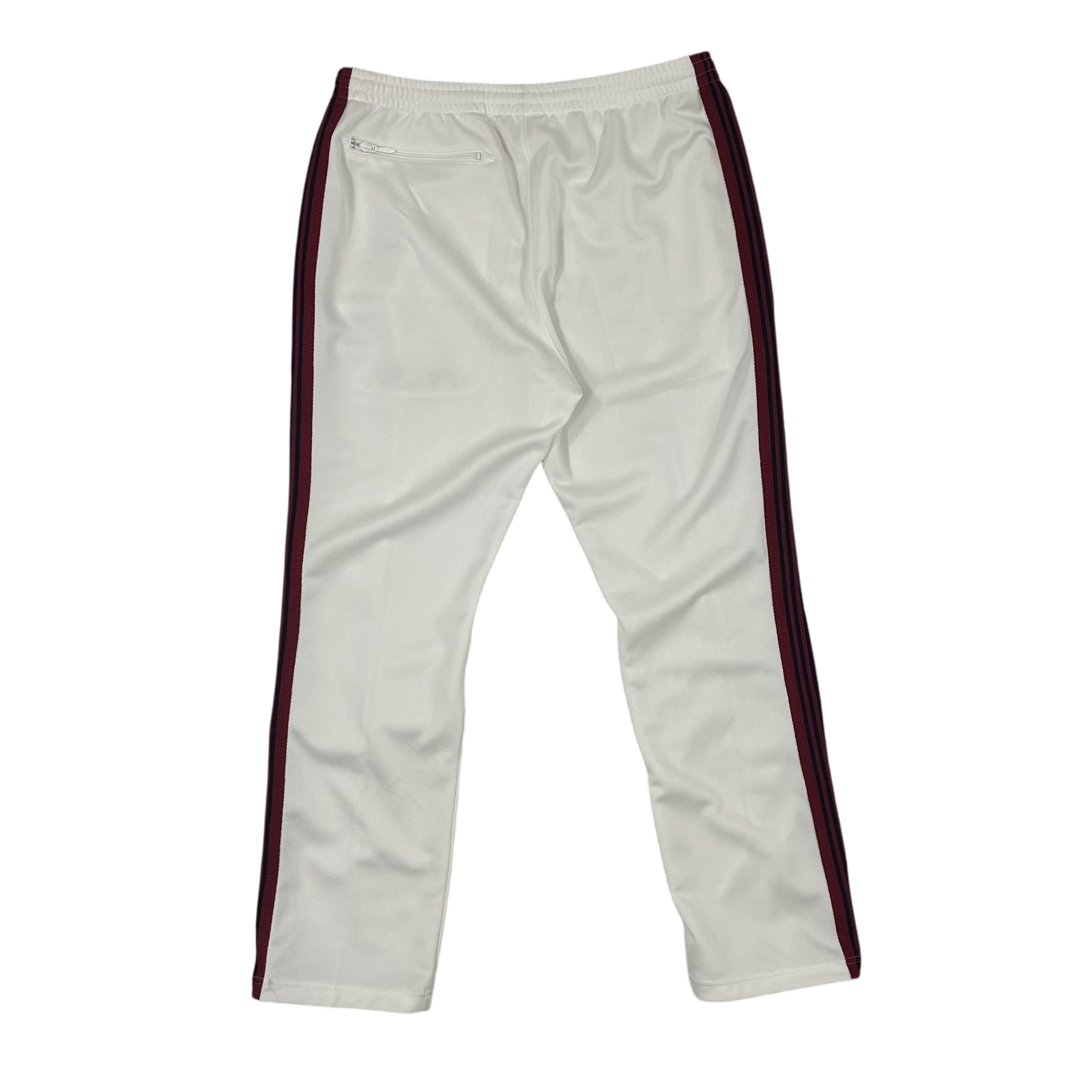 Needles Poly Smooth Track Pants White/Red/Purple (Size L)