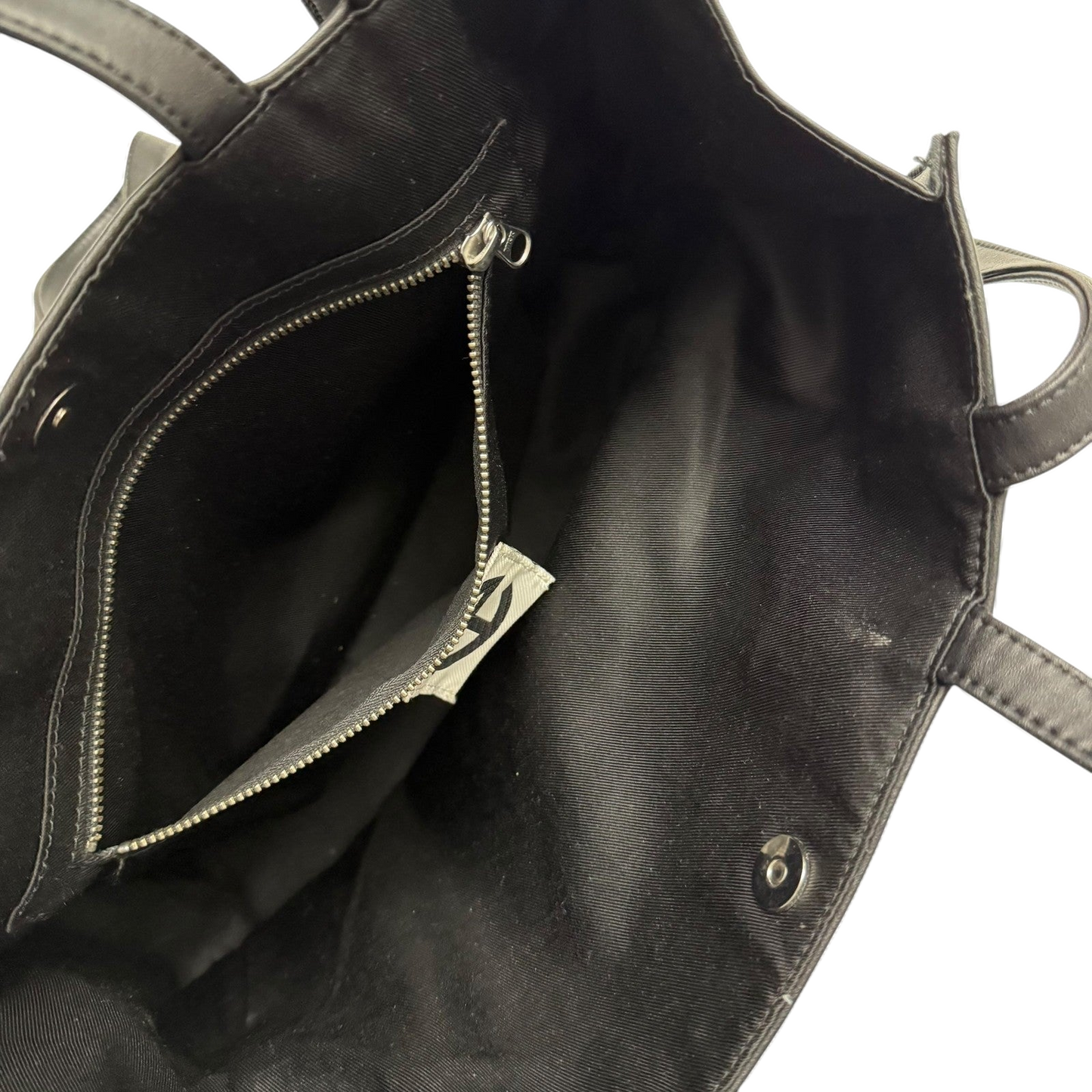 Telfar Vegan Leather Medium Shopping Bag Black