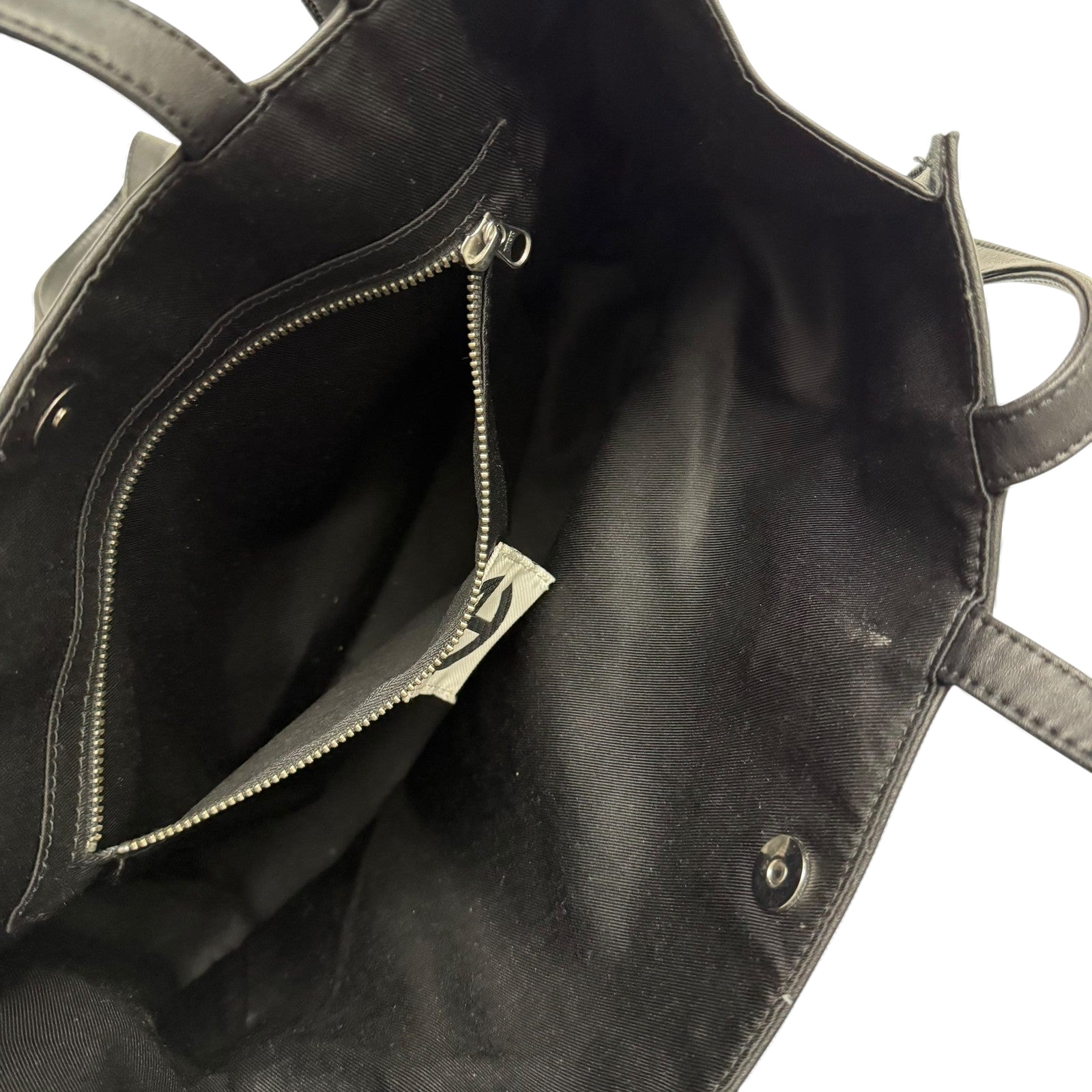 Telfar Vegan Leather Medium Shopping Bag Black