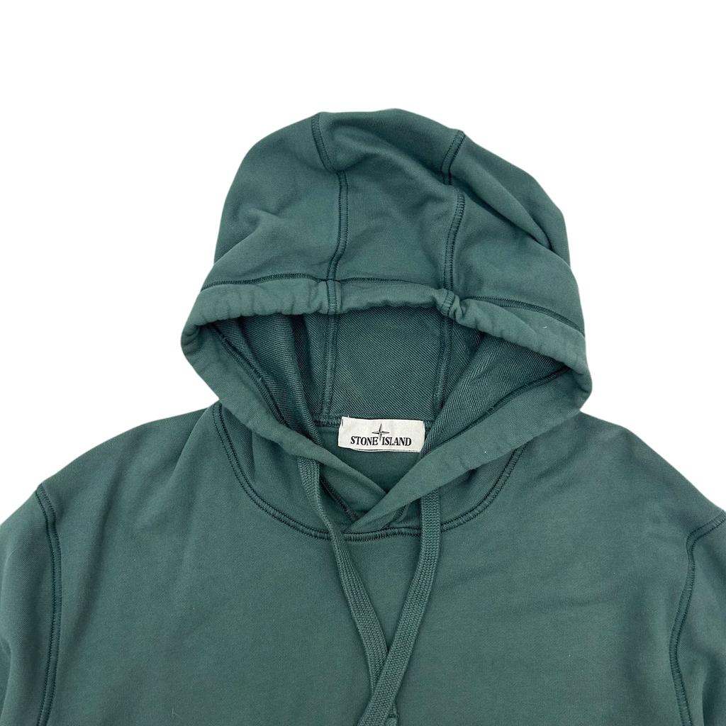 Stone Island Pullover Hoodie Petrol Green (Fits L/XL)