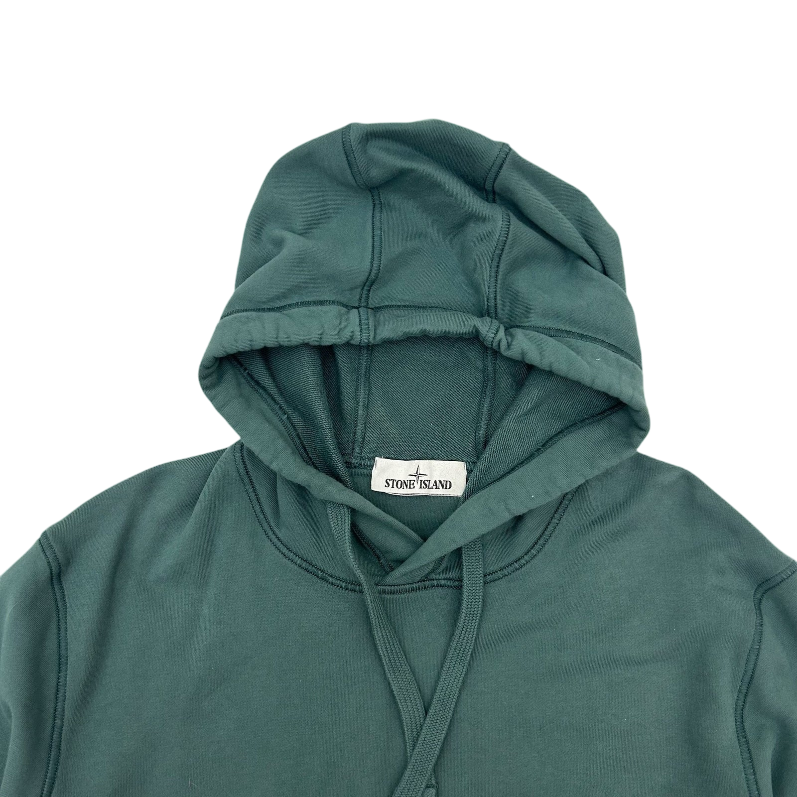 Stone Island Pullover Hoodie Petrol Green (Fits L/XL)
