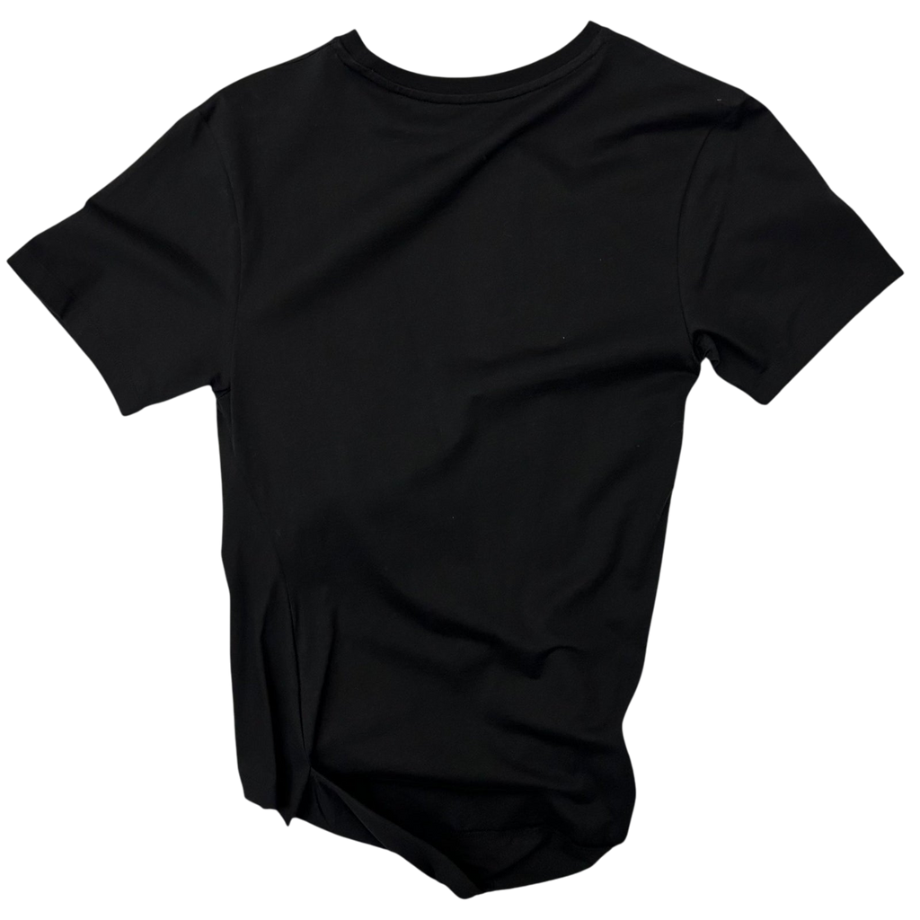 Paco Rabanne Ring Detail Twisted T-Shirt Black (L Womens)