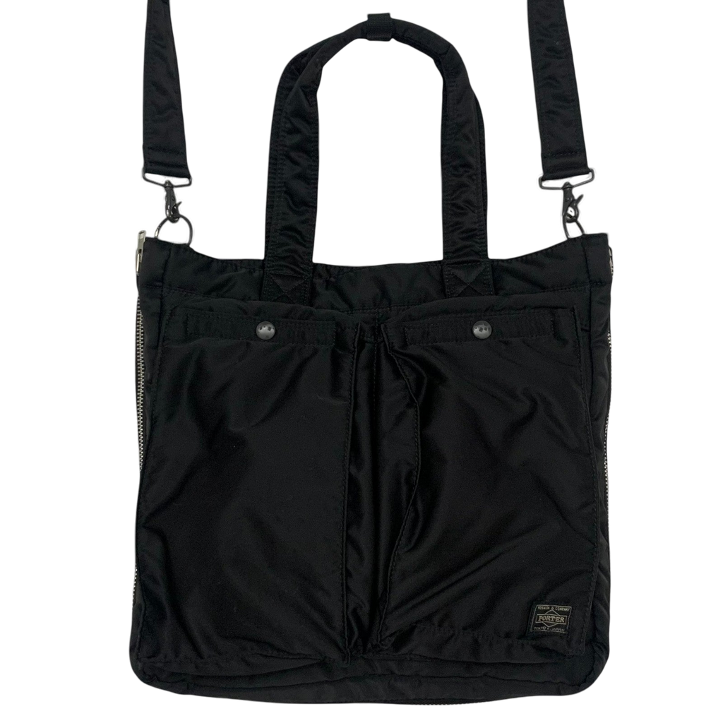Porter Tanker 2Way Helmet Bag Black