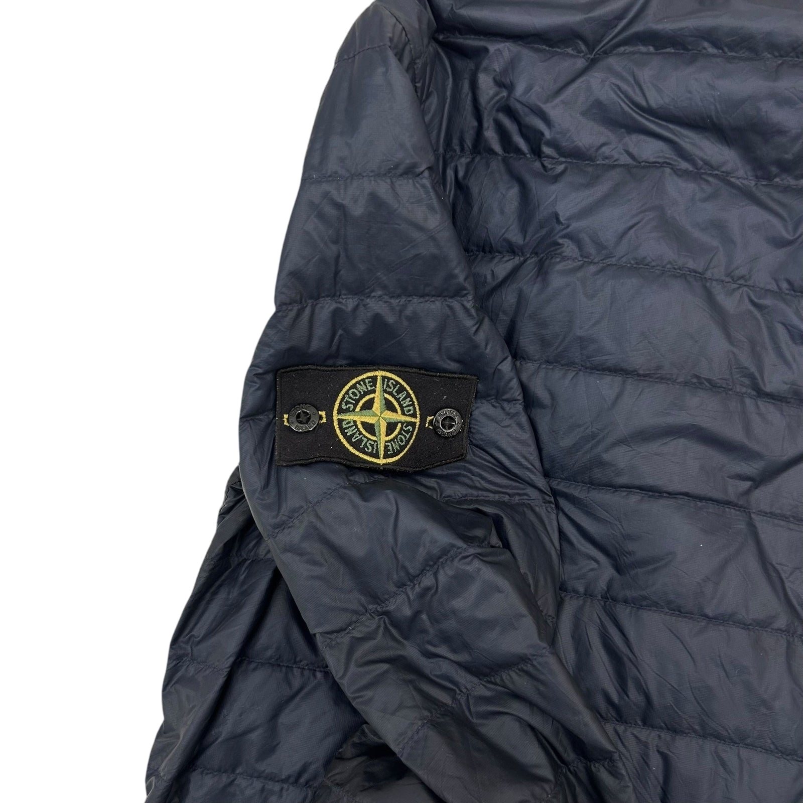 Stone Island Micro Ripstop Puffer Jacket Navy (Size S)