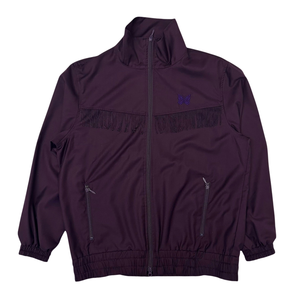 Needles Poly Smooth Fringe Track Jacket (Size M)