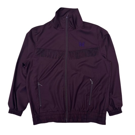 Needles Poly Smooth Fringe Track Jacket (Size M)