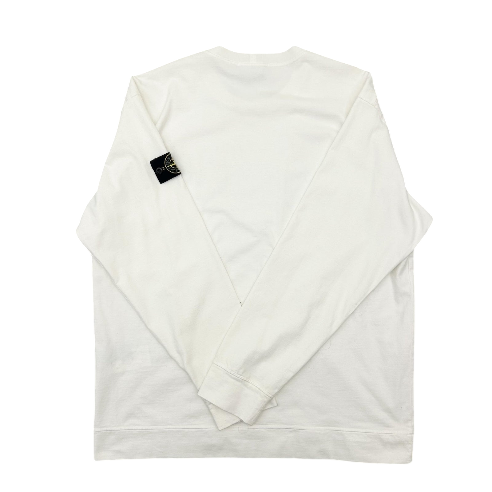 Stone Island Crewneck Sweater White (Fits XL/XXL)