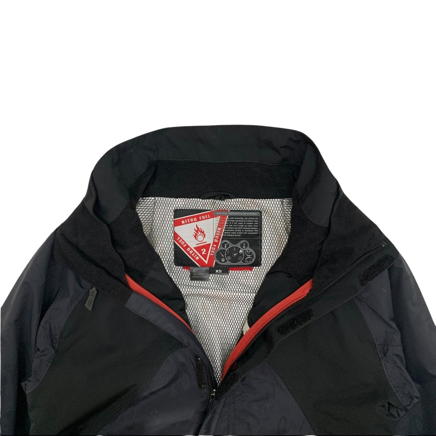 Oakley 2000s Nitro Fuel 2 Tactical Field Shell Jacket Navy/Black (Fits XS)