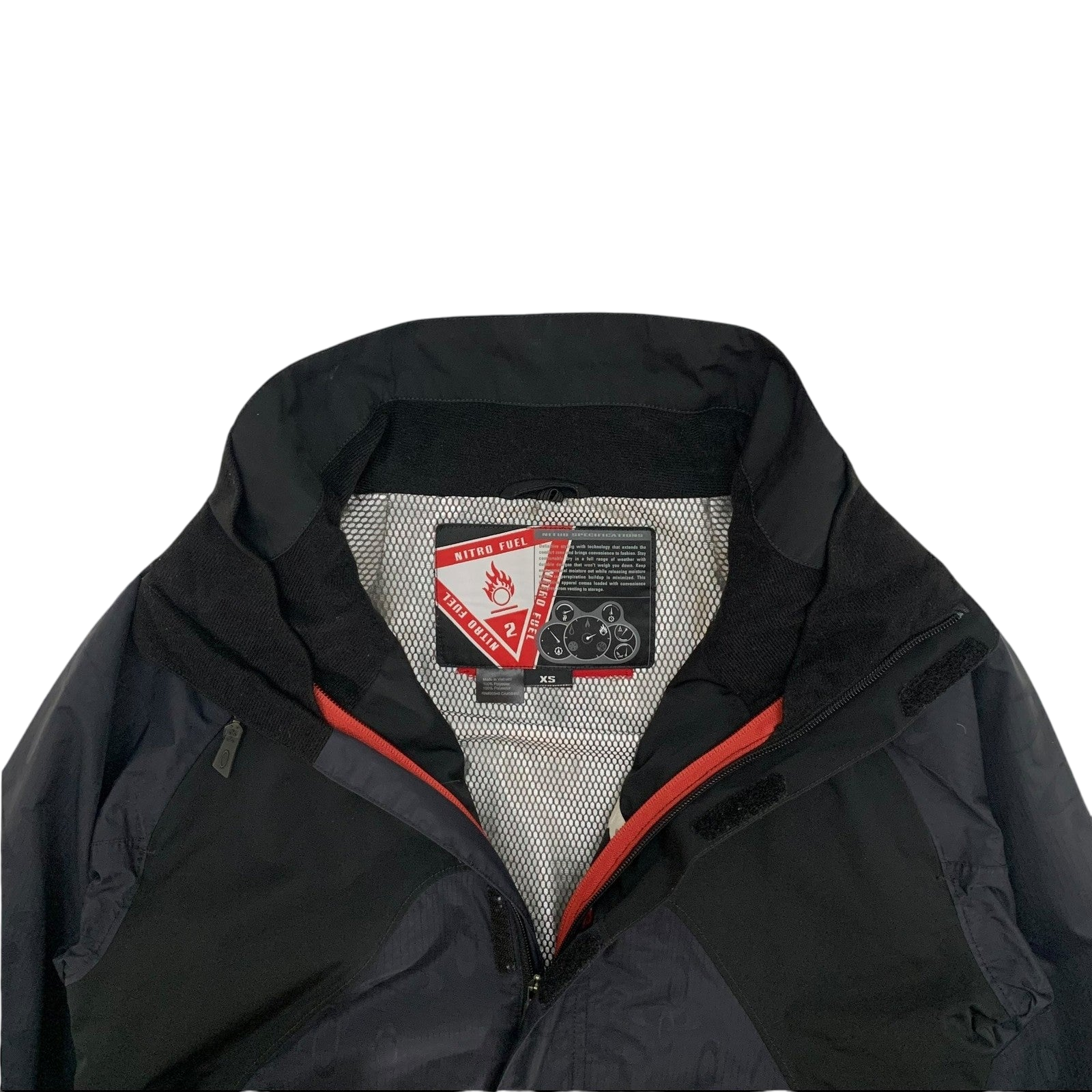 Oakley 2000s Nitro Fuel 2 Tactical Field Shell Jacket Navy/Black (Fits XS)