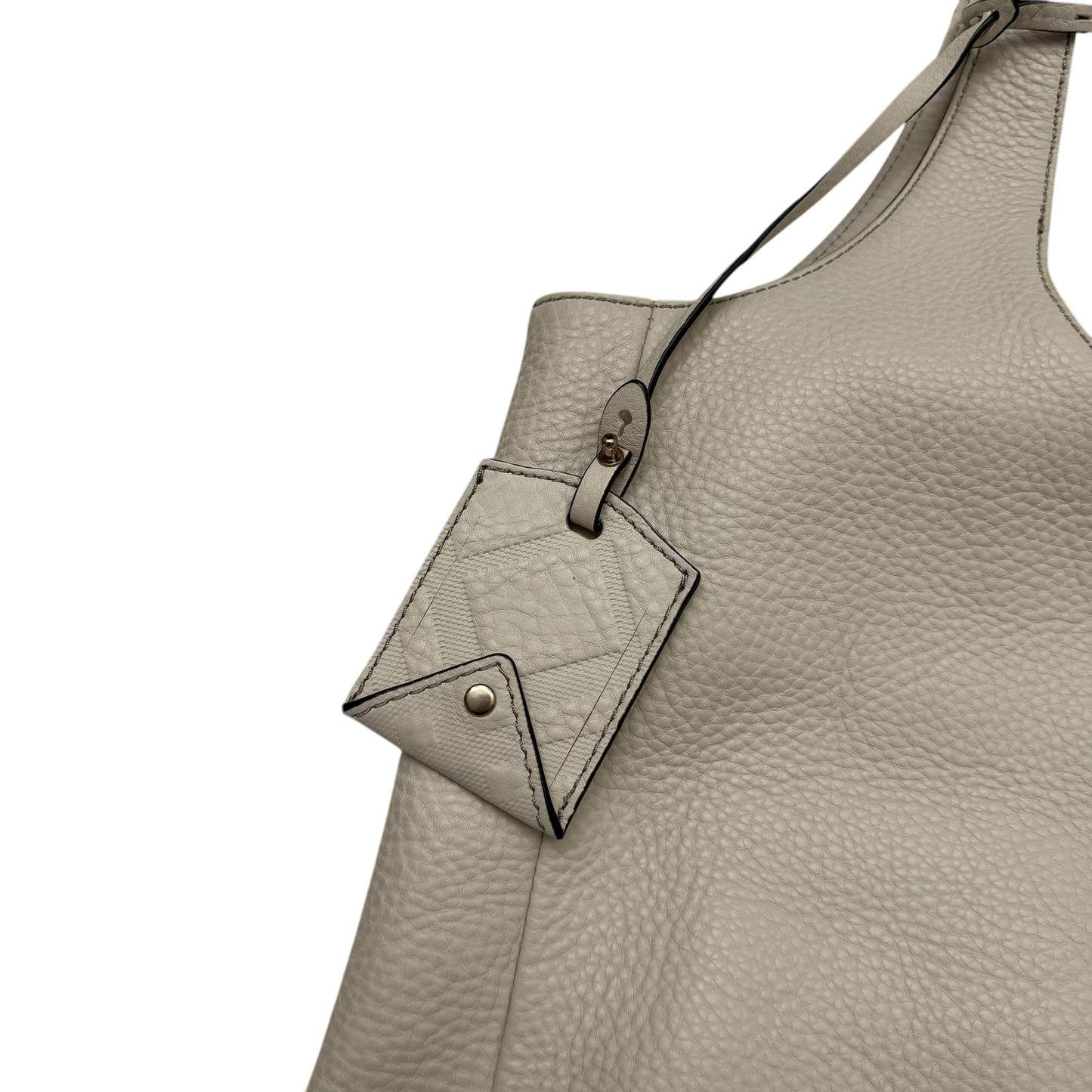 Burberry Grainy Leather Shoulder Bag Cream