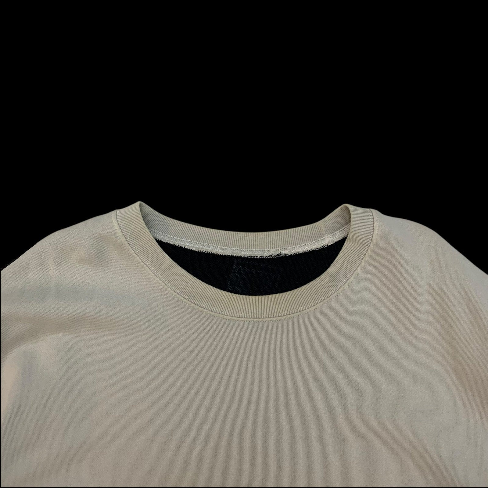 Kapital 2 Tone Remake Oversized Bone Sweater (Free size)