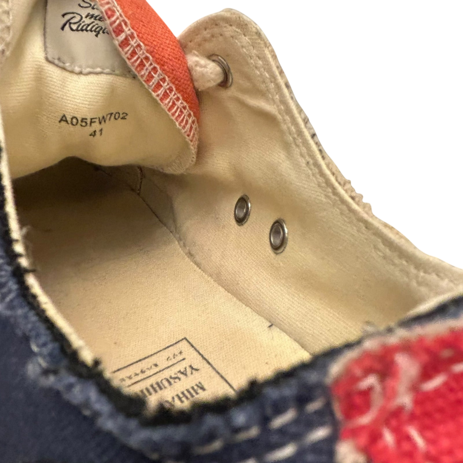 Maison Mihara Yasuhiro Cut Hank OG Sole Canvas (US8 mens / US9.5 womens)