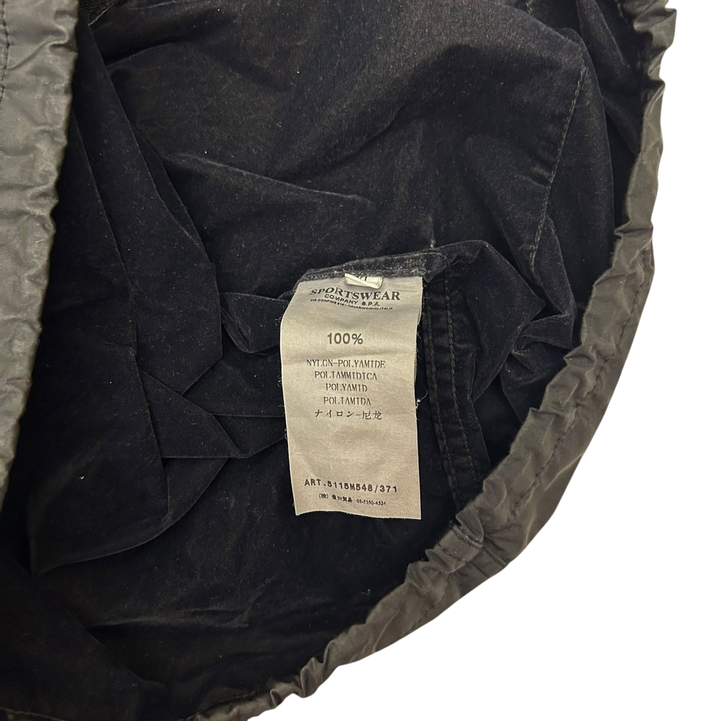 Rare 2009 Stone Island Velour Lined Nylon Shimmer Jacket (Fits L)