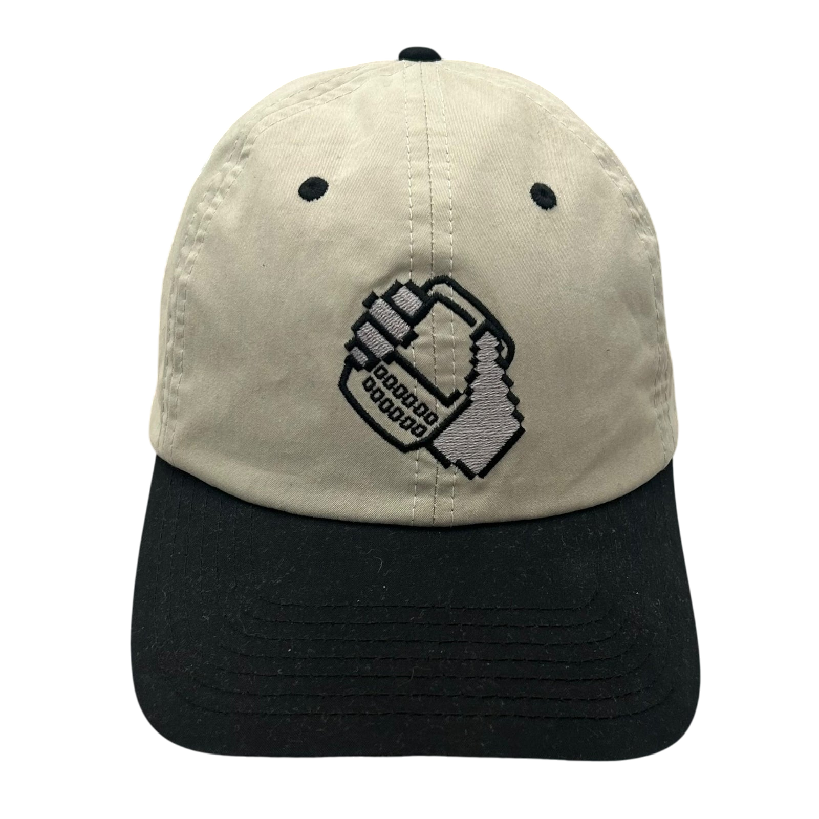 Cav Empt Design Low Cap Beige
