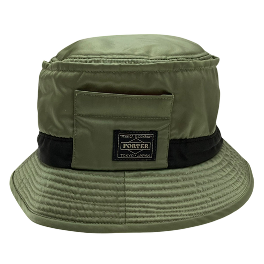Porter x Beams Bucket Hat Military Green