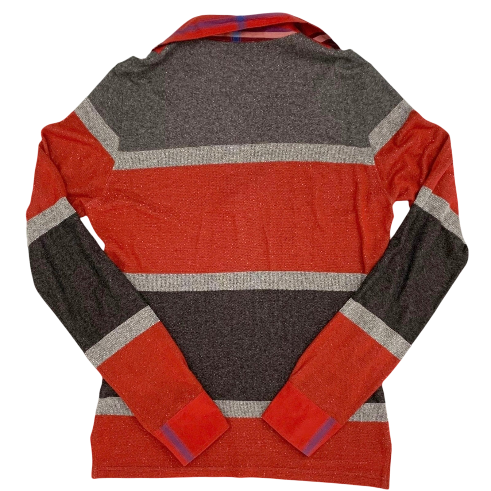 Vivienne Westwood Man Striped Knit Collared Shirt (Size M)