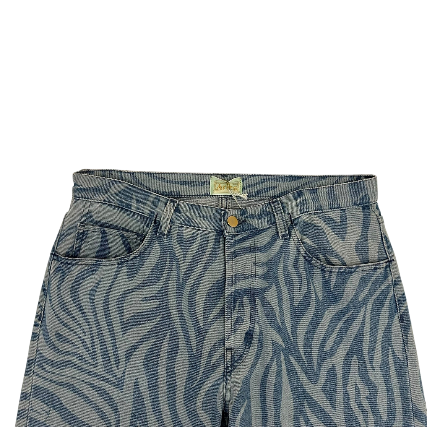 Aries Zebra Print Lilly Jeans