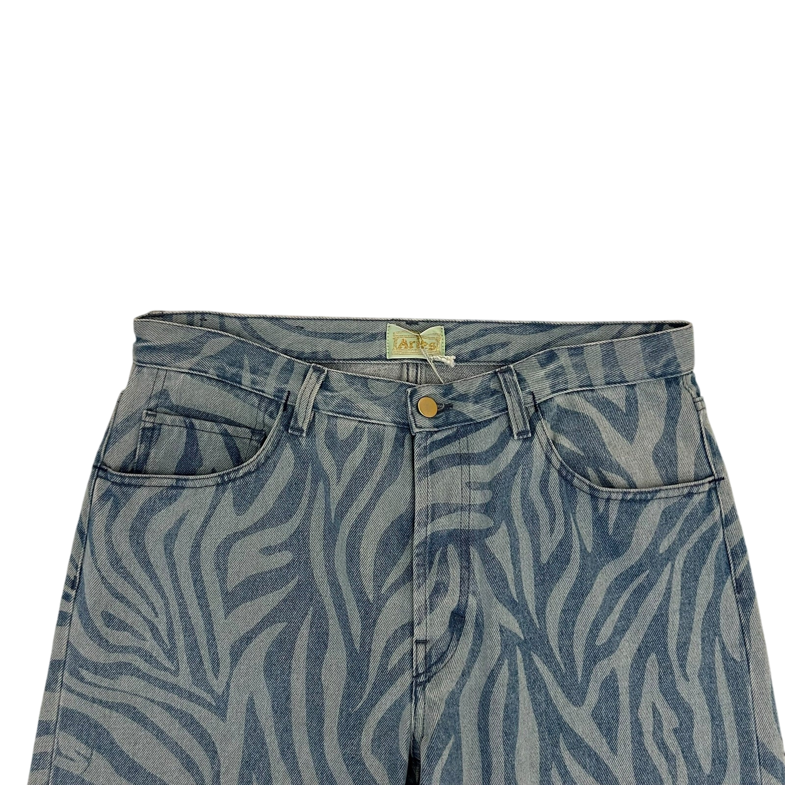 Aries Zebra Print Lilly Jeans