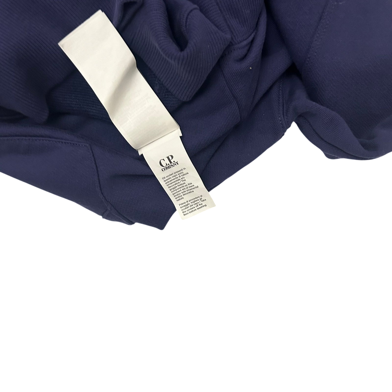 C.P. Company Arms Lens Hoodie Navy (Fits L)