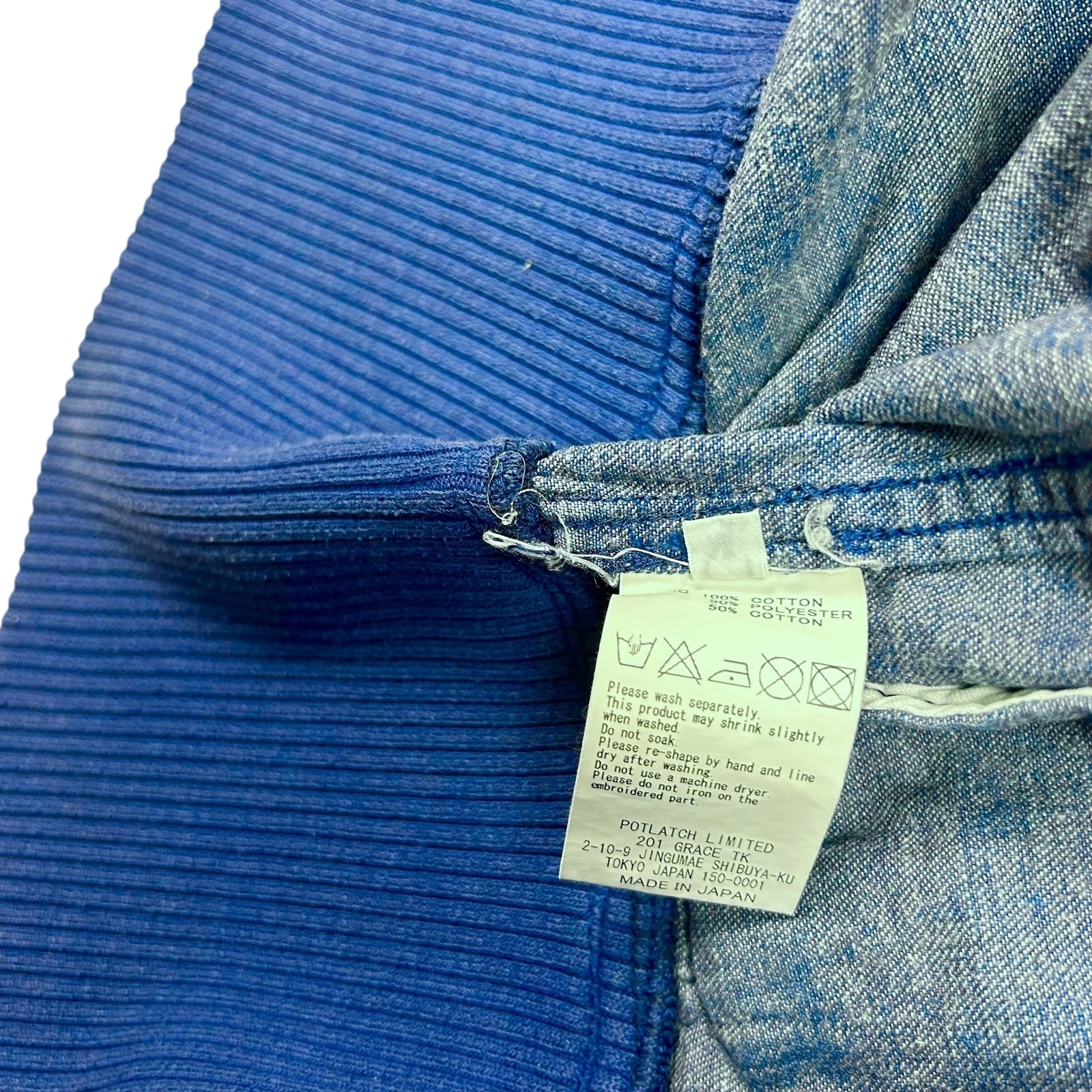 Cav Empt Denim Zip Up Jacket (Size M)