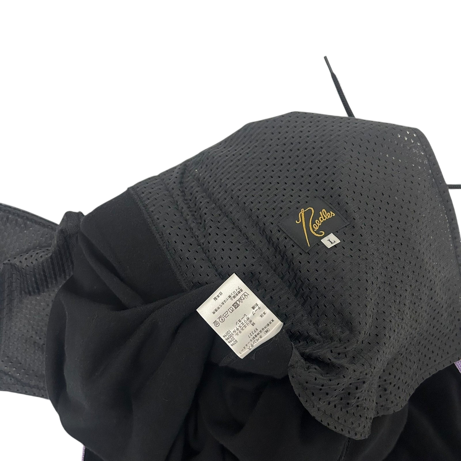 Needles Velour Track Pants Black/Pink (Size L)