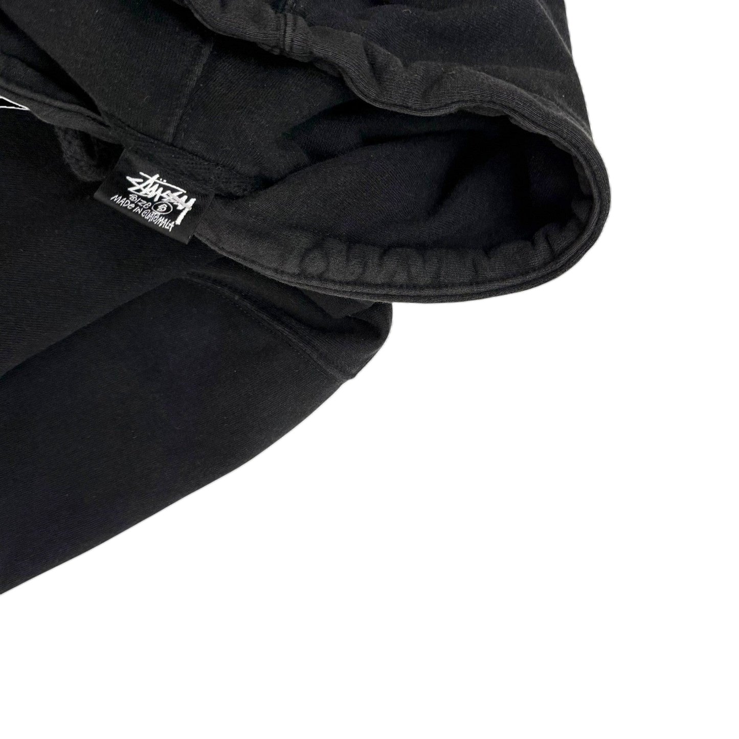 Stussy Serotonin Appliqué Hoodie Black (Fits S-M)