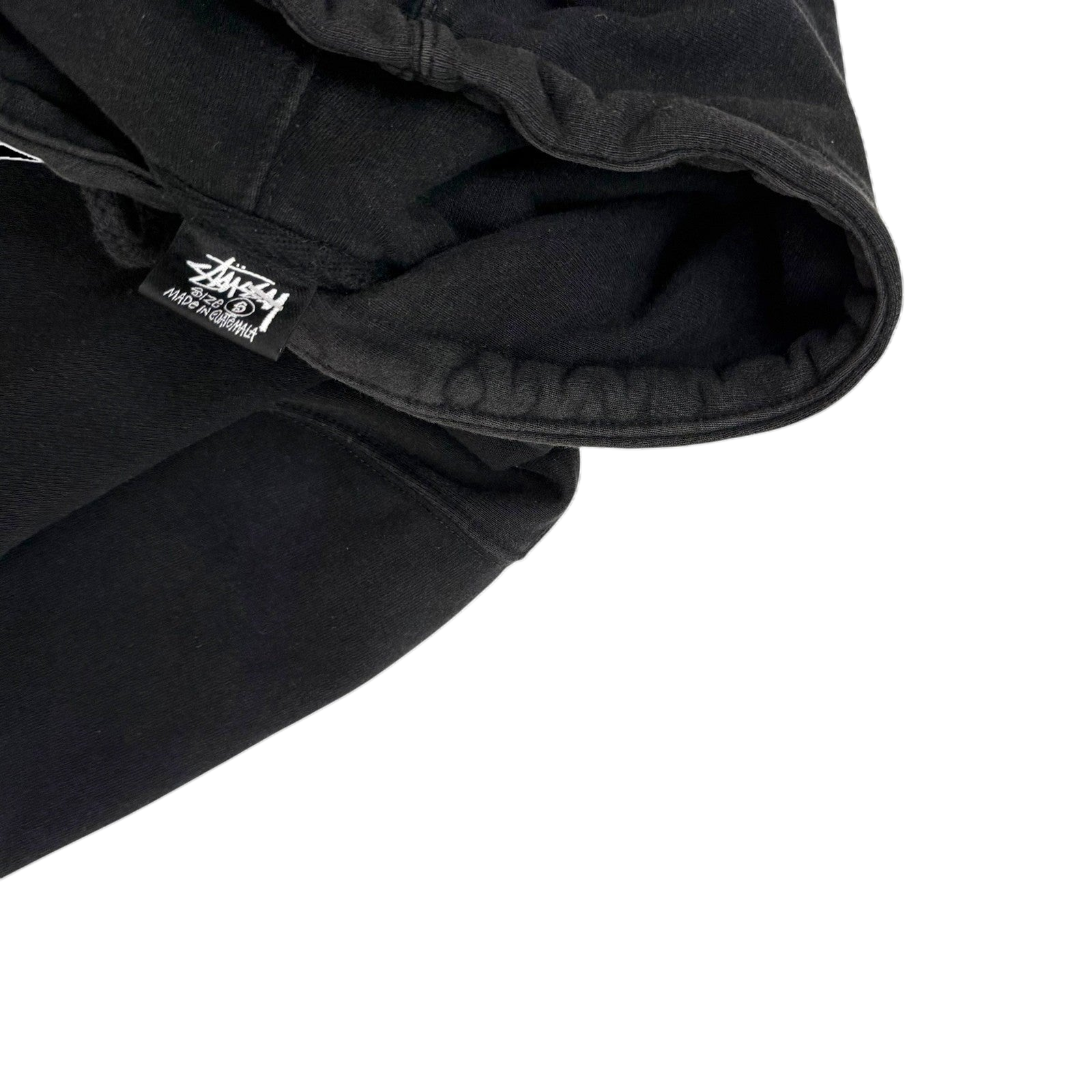 Stussy Serotonin Appliqué Hoodie Black (Fits S-M)