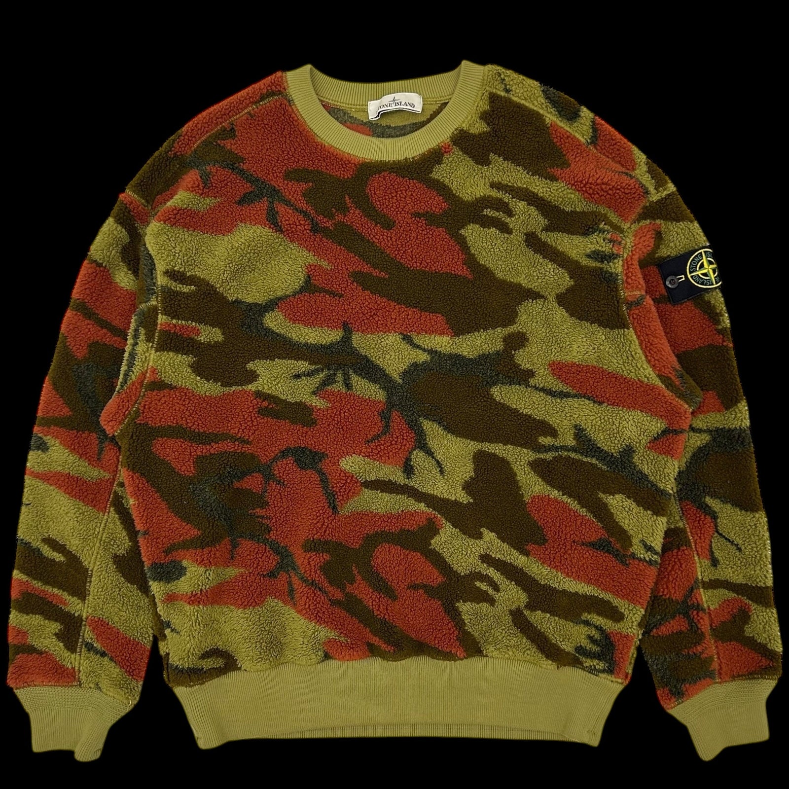 Stone Island Heritage Camo Fleece Sweater (Fits L/XL)