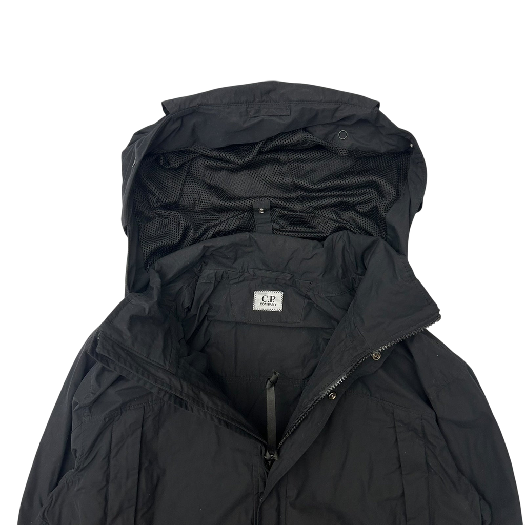 C.P. Company Memri Goggle Nylon Jacket Black (Fits L-XL)