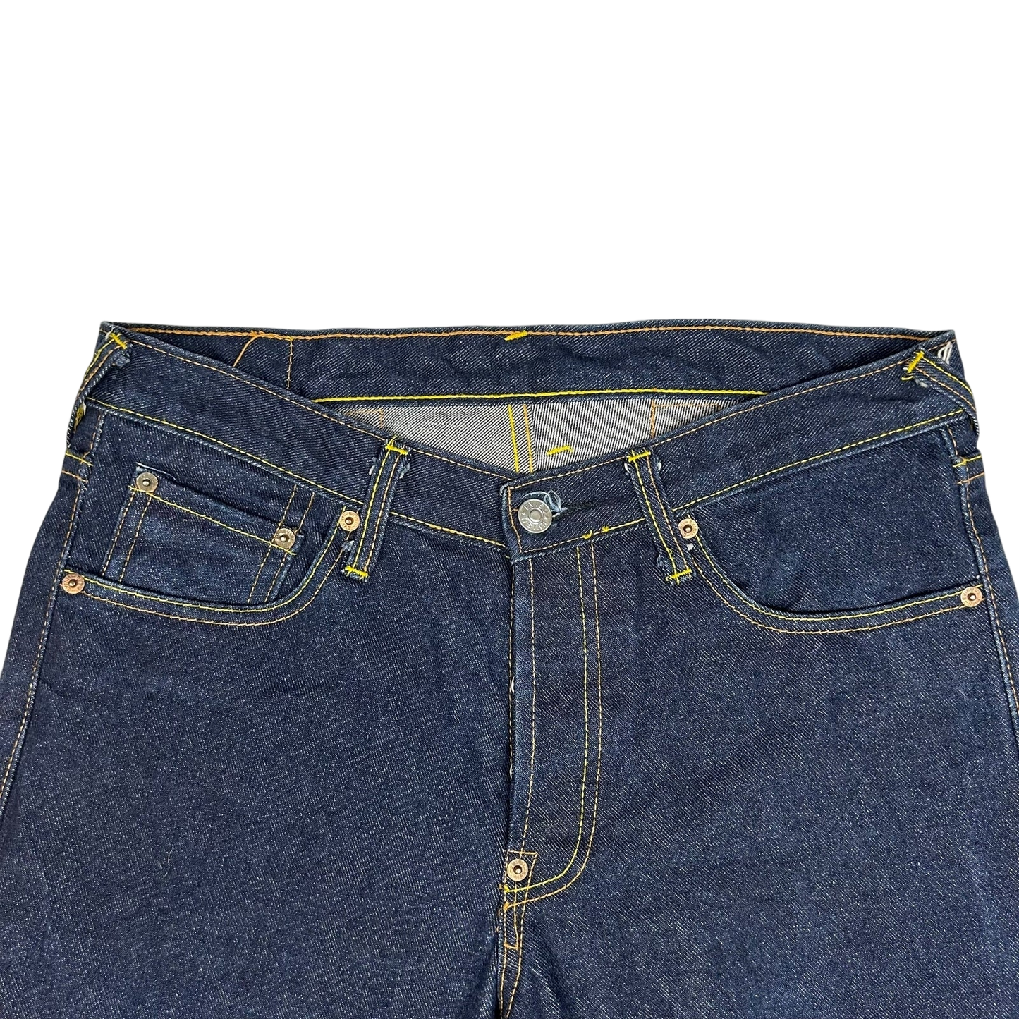 Vintage Evisu Red Daicock Logo Jeans (Fits 32")