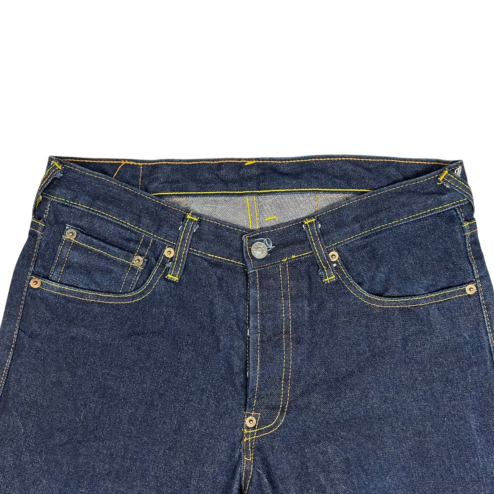 Vintage Evisu Red Daicock Logo Jeans (Fits 32")