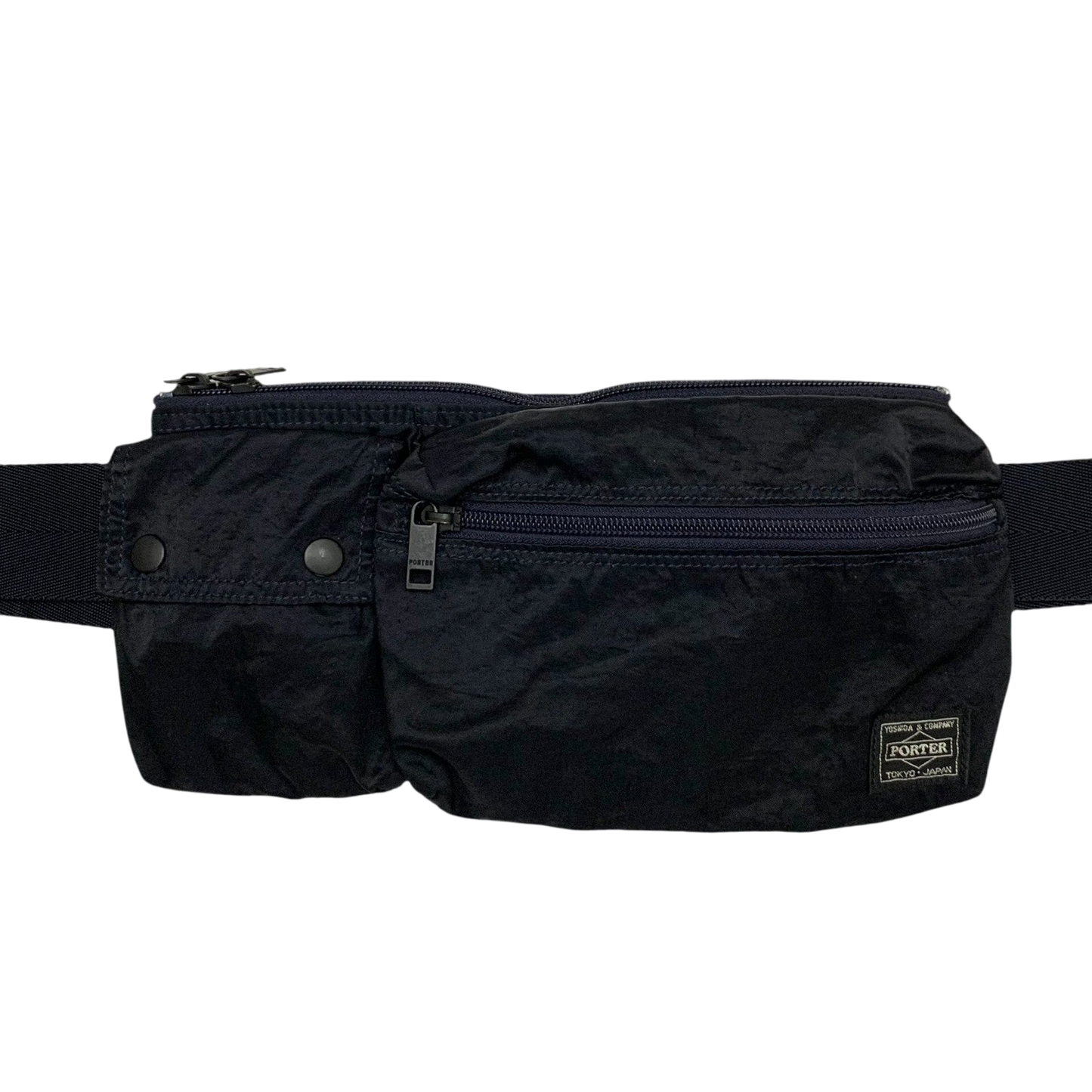 Porter Nylon Waist Bag Navy