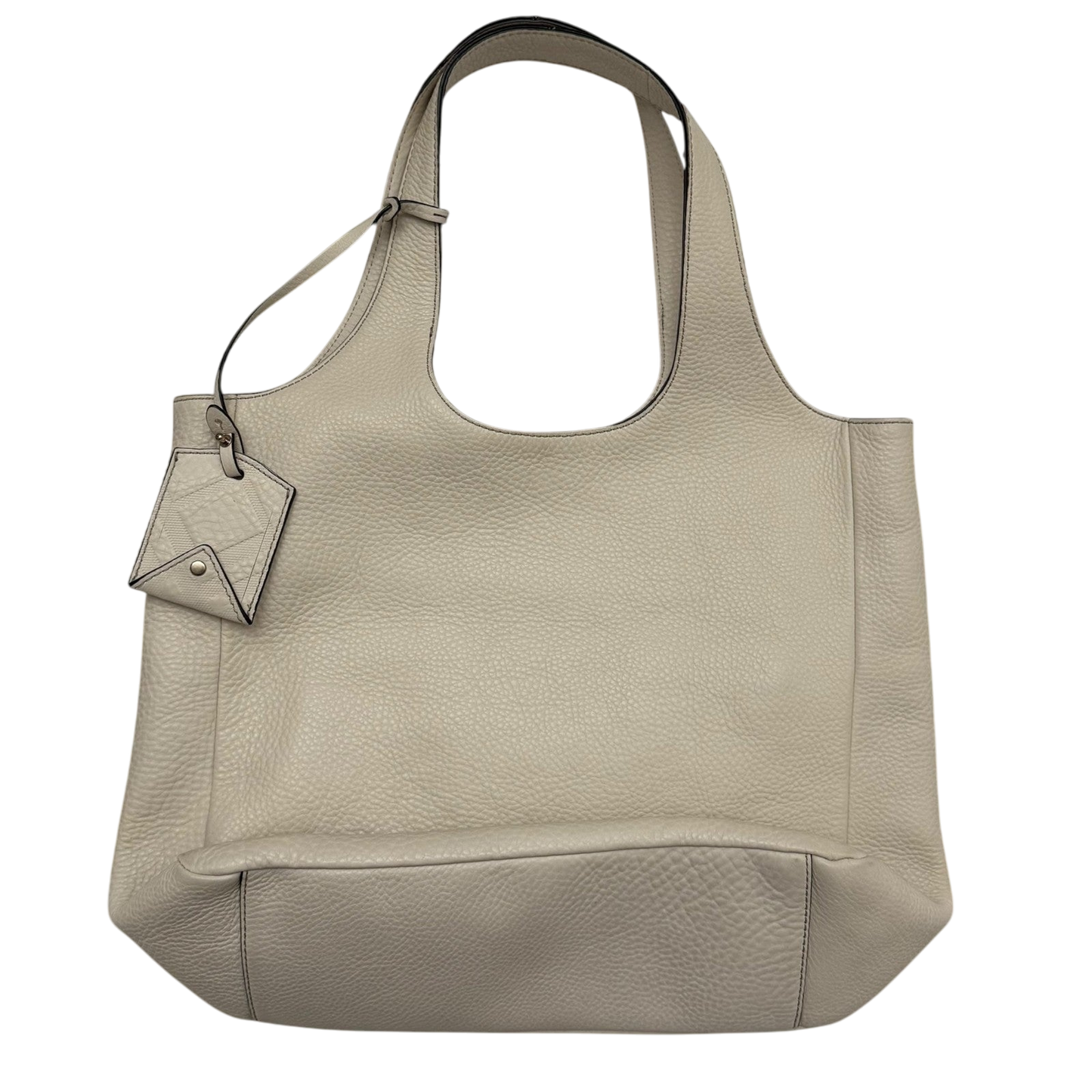 Burberry Grainy Leather Shoulder Bag Cream