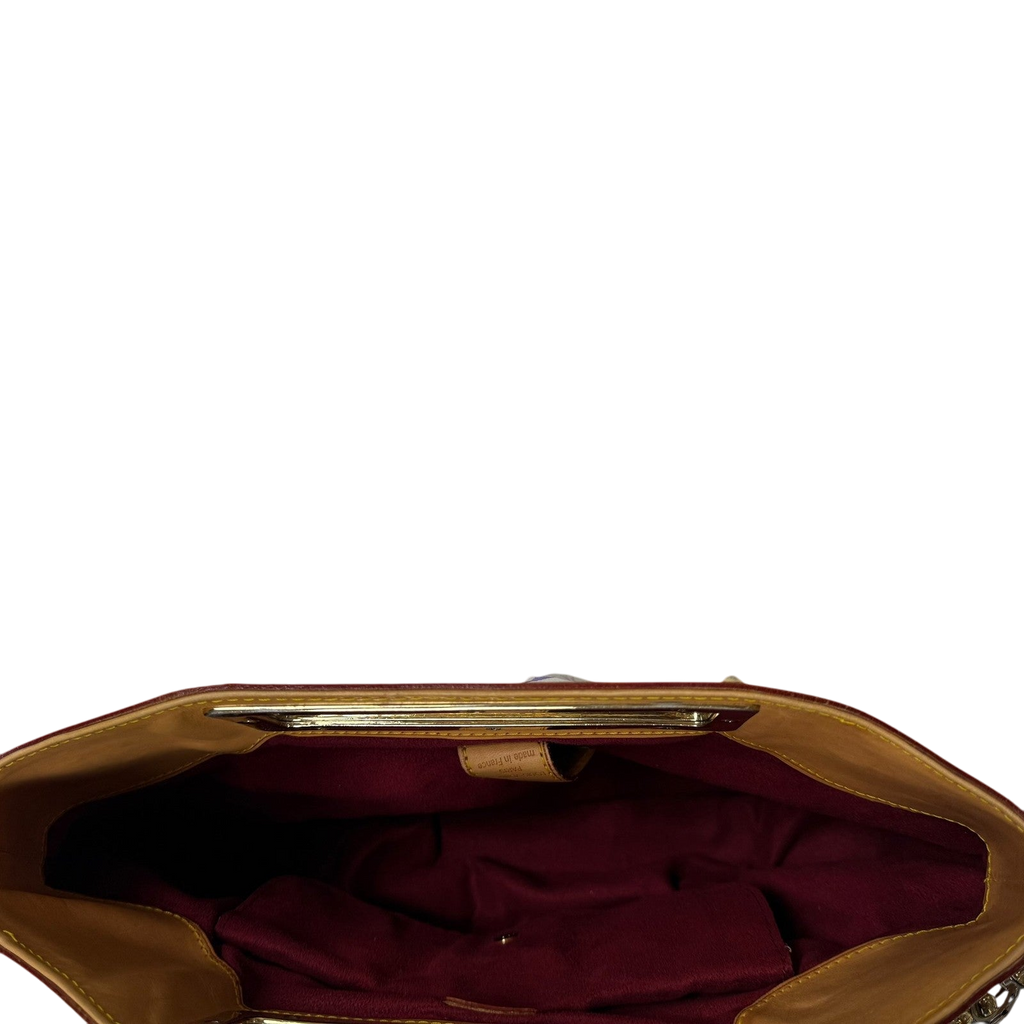 Louis Vuitton Judy Murakami Monogram Leather Bag White