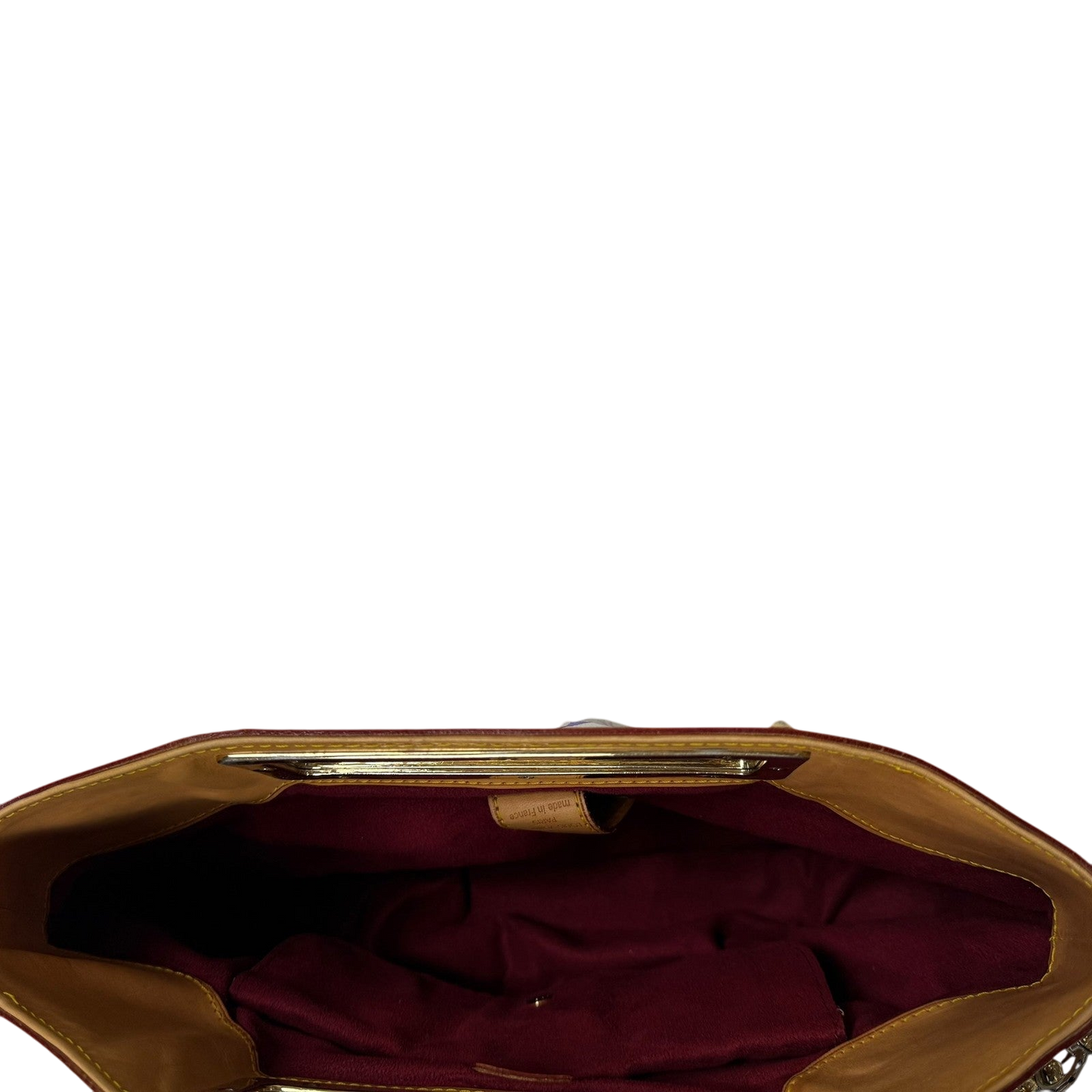 Louis Vuitton Judy Murakami Monogram Leather Bag White