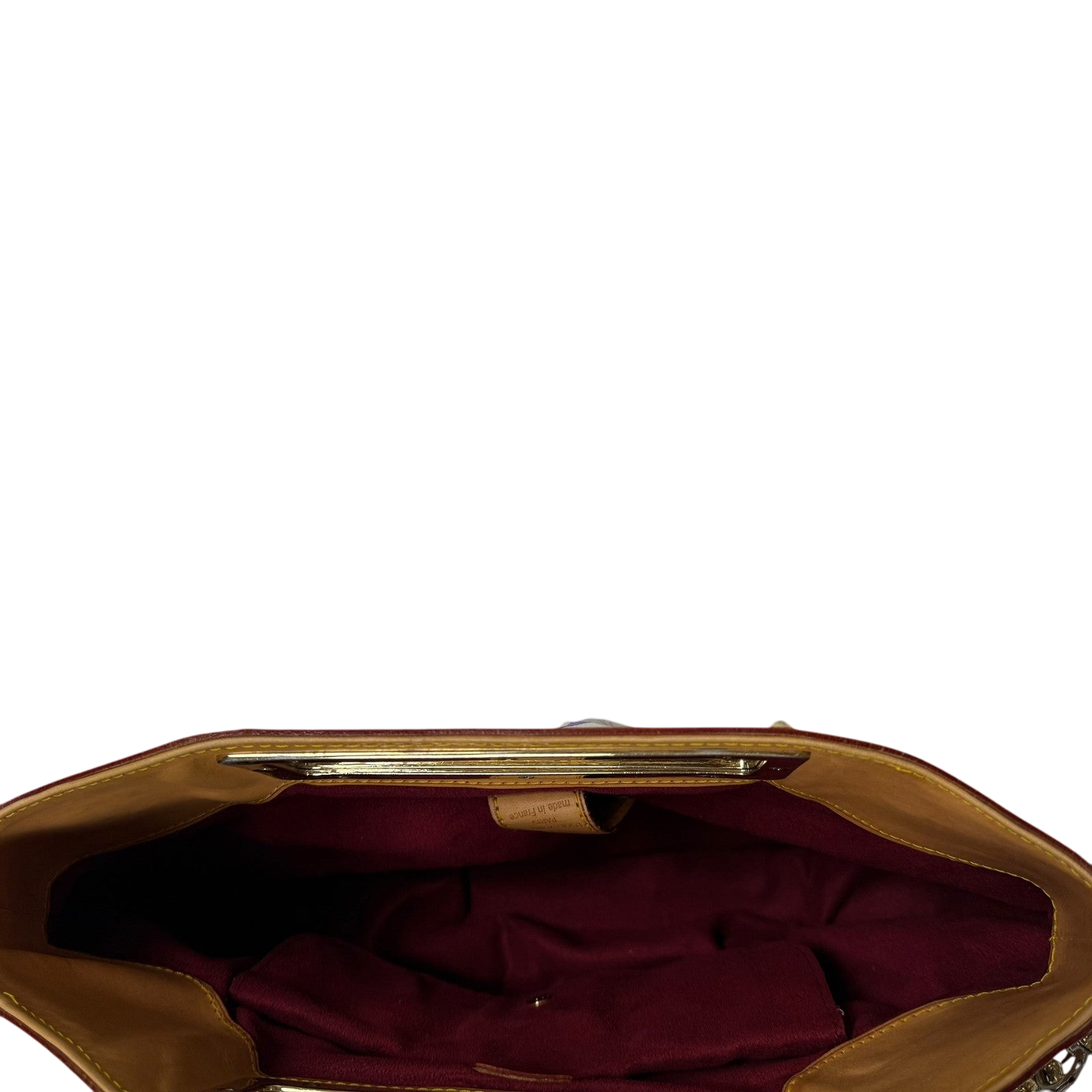 Louis Vuitton Judy Murakami Monogram Leather Bag White