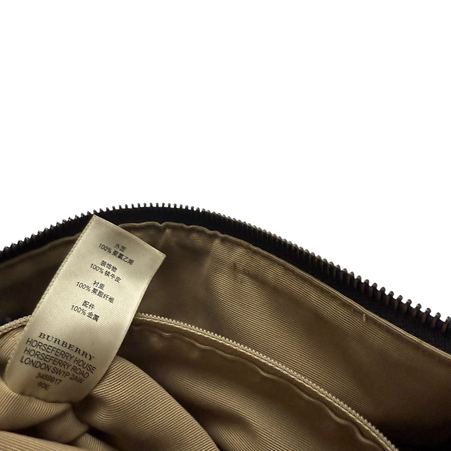 Burberry Nova Check PVC Chester Boston Bag