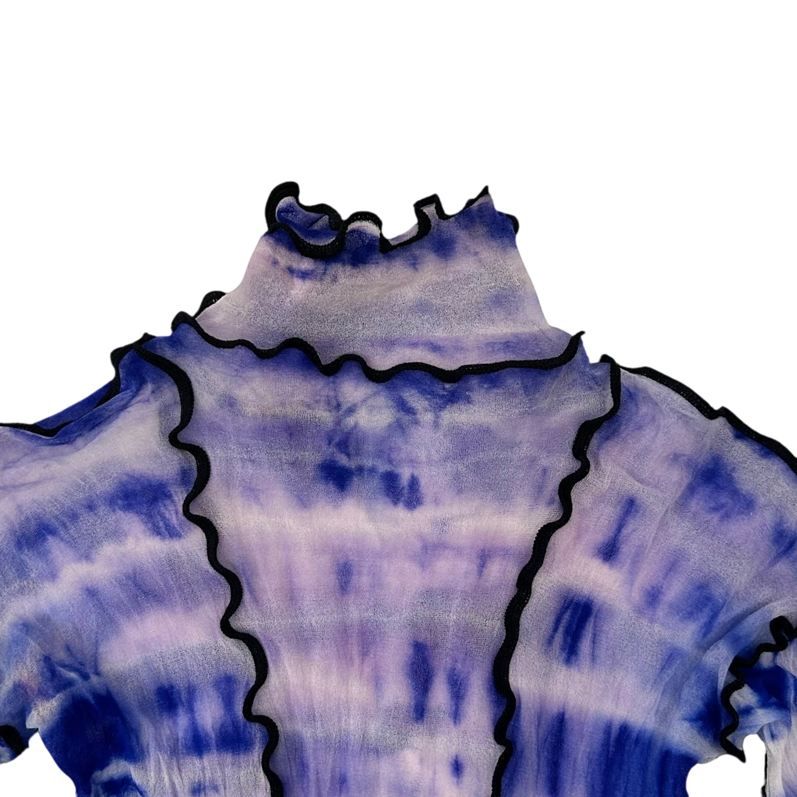 Asai Mesh Long Sleeve Top Blue (One size)