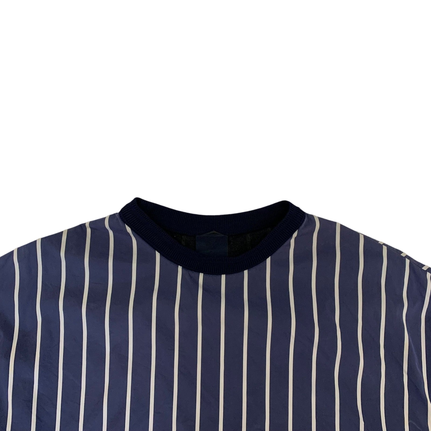 Juun.j Double-Layered Striped T-Shirt Navy/White (Fits XL)