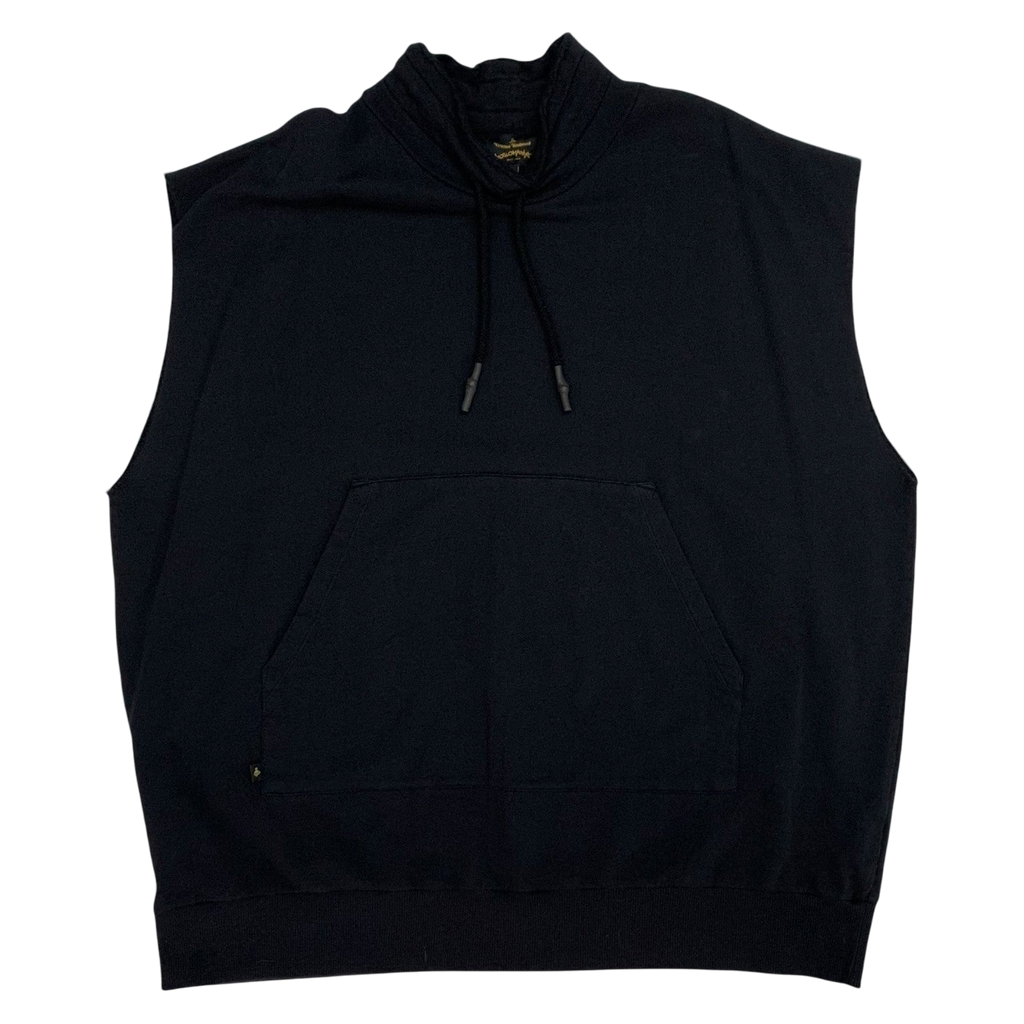 Vivienne Westwood Anglomania Spray Orb Oversized Sleeveless Hoodie (Fits L-XXL)