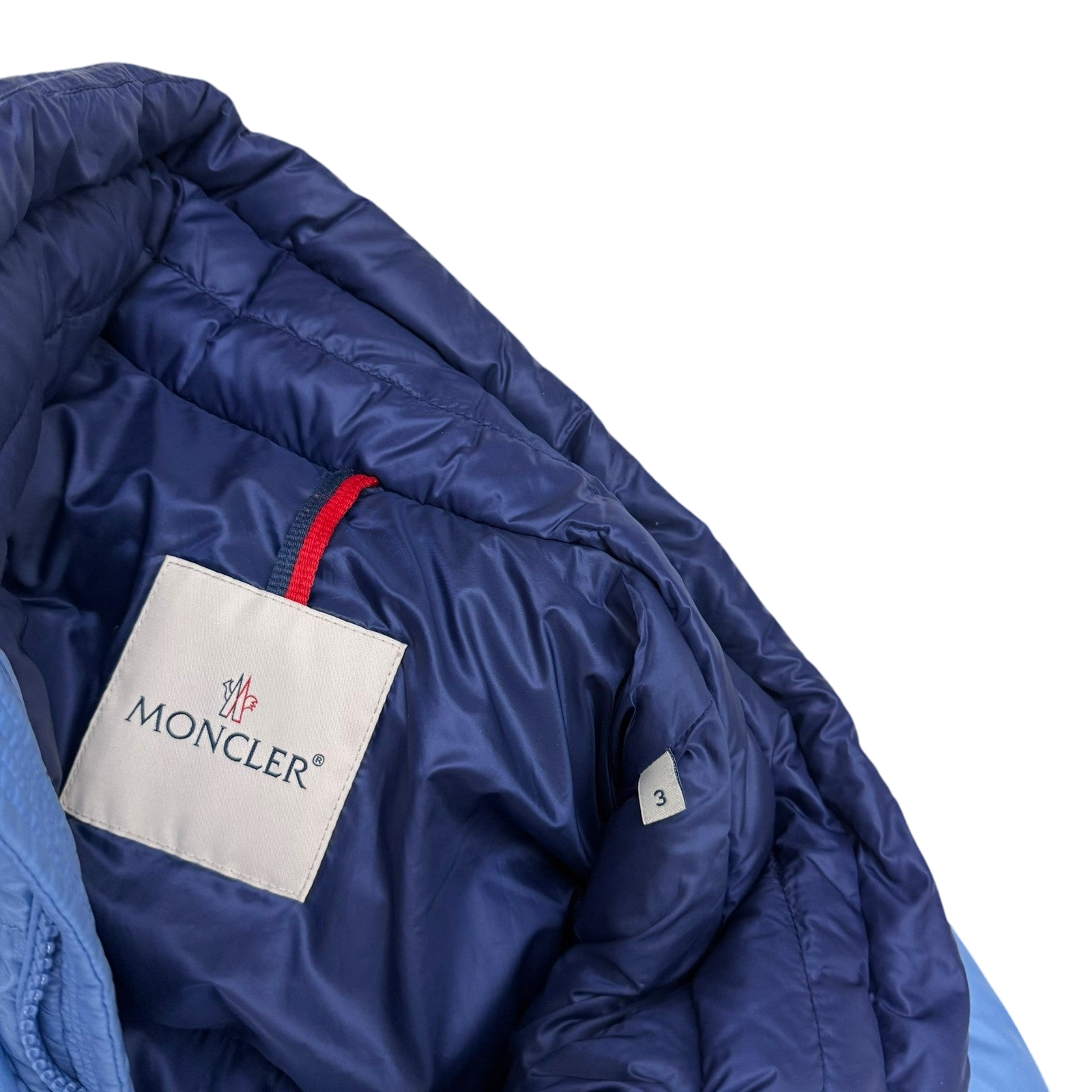 Moncler Jeanbart Down Jacket Light Blue (Fits M)